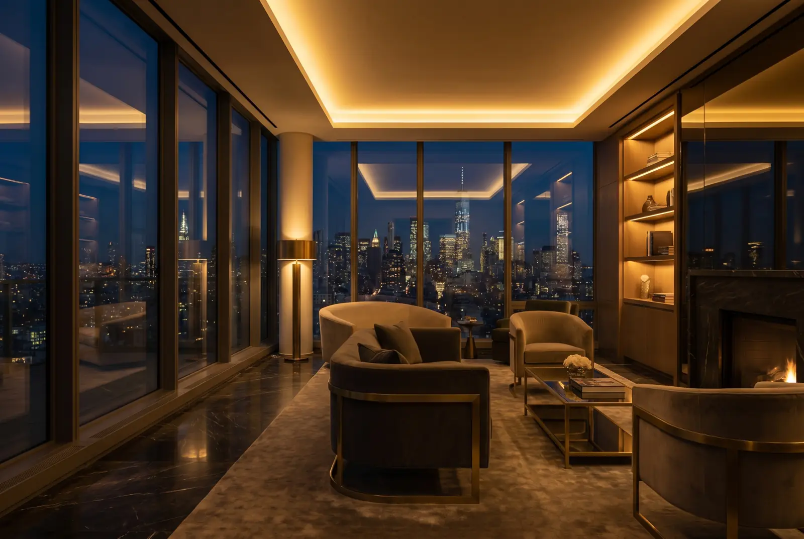 Metropolitan Heights penthouse overlooking Central Park